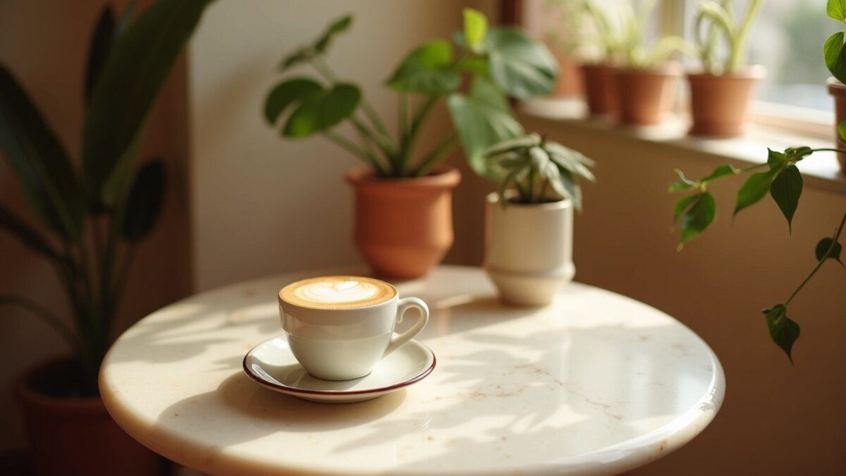 Aesthetic Café Cdmx visual editorial
