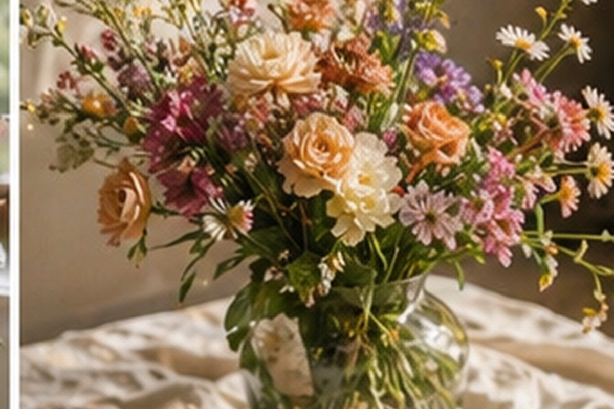 Flor Inspiración en estilo editorial moderno para inspiración visual en México