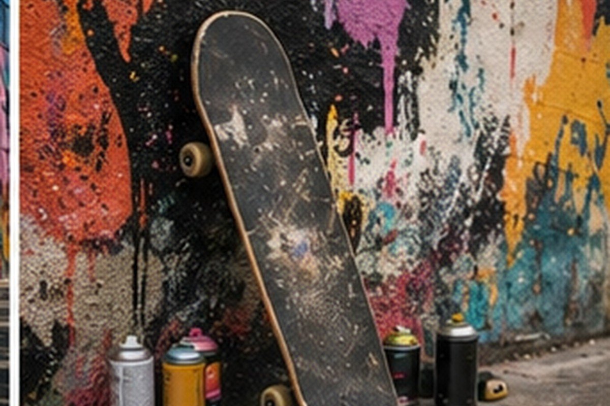 Grafiti Urbano en estilo editorial moderno para inspiración visual en México