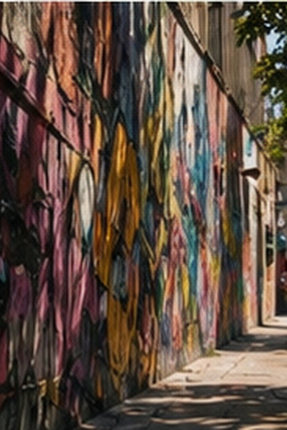 Grafiti Urbano en estilo editorial moderno para inspiración visual en México