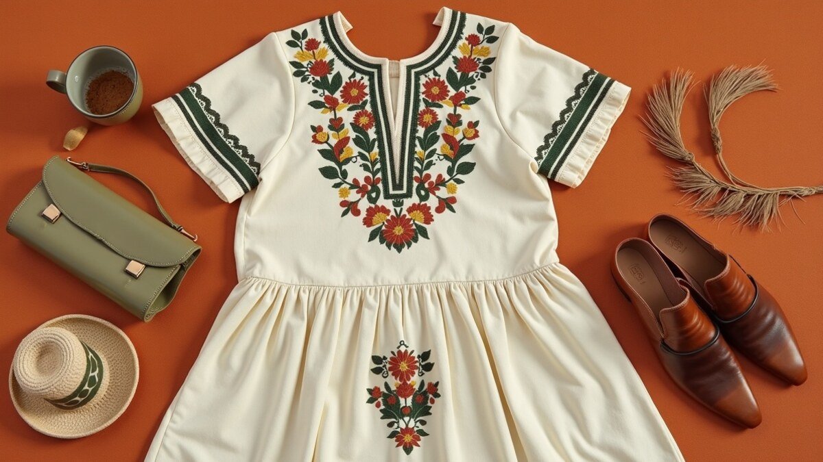 Outfit Fiestas Patrias visual editorial