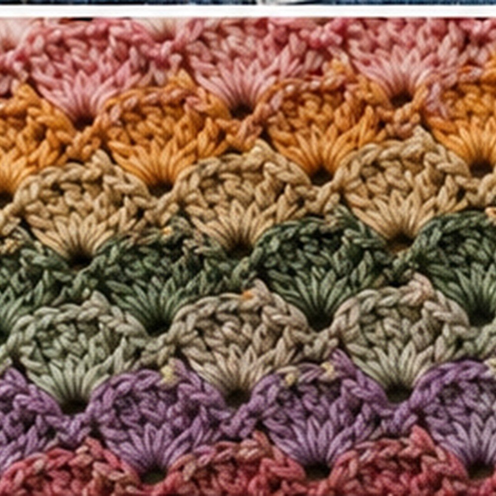 Puntos Ganchillo en estilo editorial moderno para inspiración visual en México